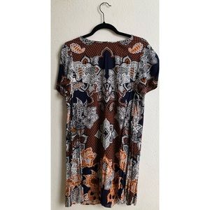Express Medium Shift dress with beautiful print!